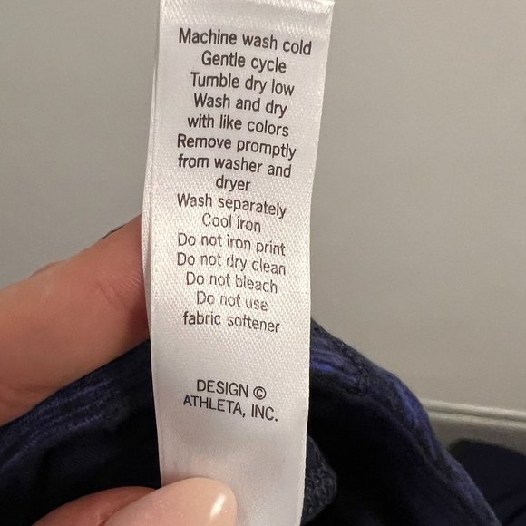 Athleta Splits Revelation Capri legging - Blue  - Size XS - Picture 11 of 16